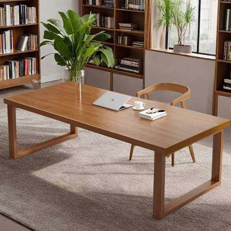 实木电脑桌大书桌家用客厅长条桌双人阅读学习桌绢花通用送货上楼,3C数码配件,摄像机配件,淘宝优惠券,粉丝福利购,淘宝优惠卷