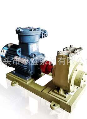 YPB滑片泵防爆整机电动抽油泵全铜电机耐高油温水泵自吸柴油低噪