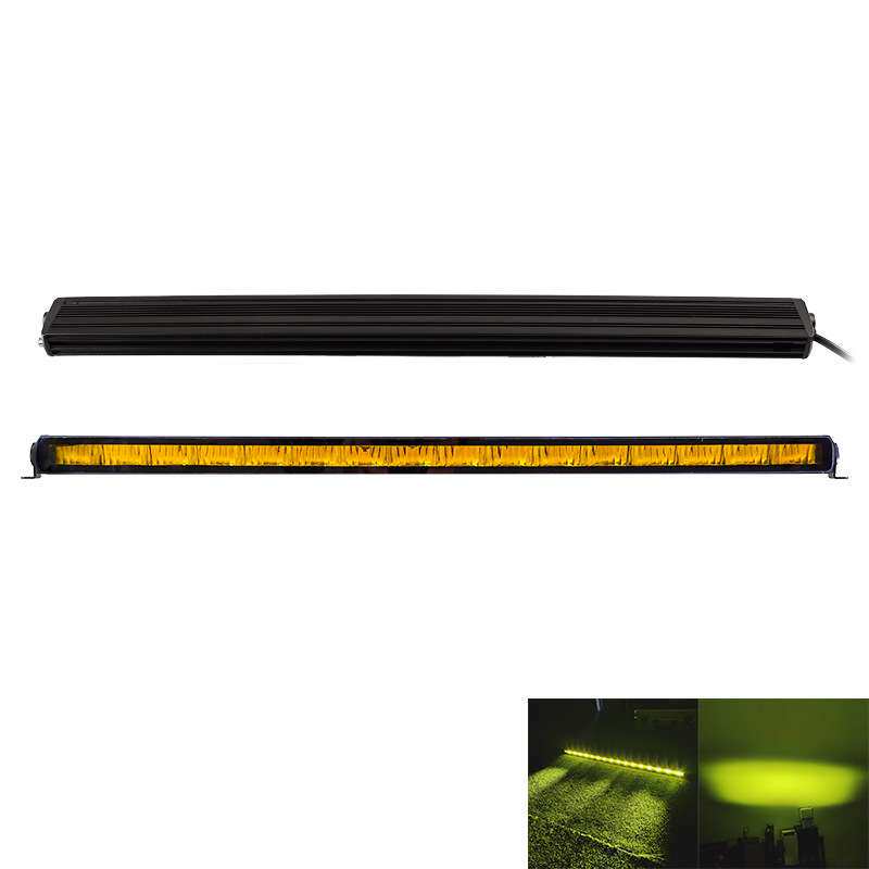 超薄单排汽车长条灯LED工作灯货车灯越野车灯前杠灯大功率射灯