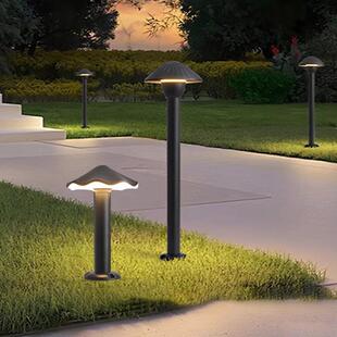 现代简约草坪灯户外防水庭院灯led路灯花园景观灯蘑菇草地灯别墅