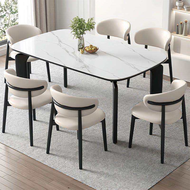 侘寂风全实木岩板餐桌椅组合现代简约家用小户型北欧长方形饭桌子,电子元器件市场,其它元器件,淘宝优惠券,粉丝福利购,淘宝优惠卷