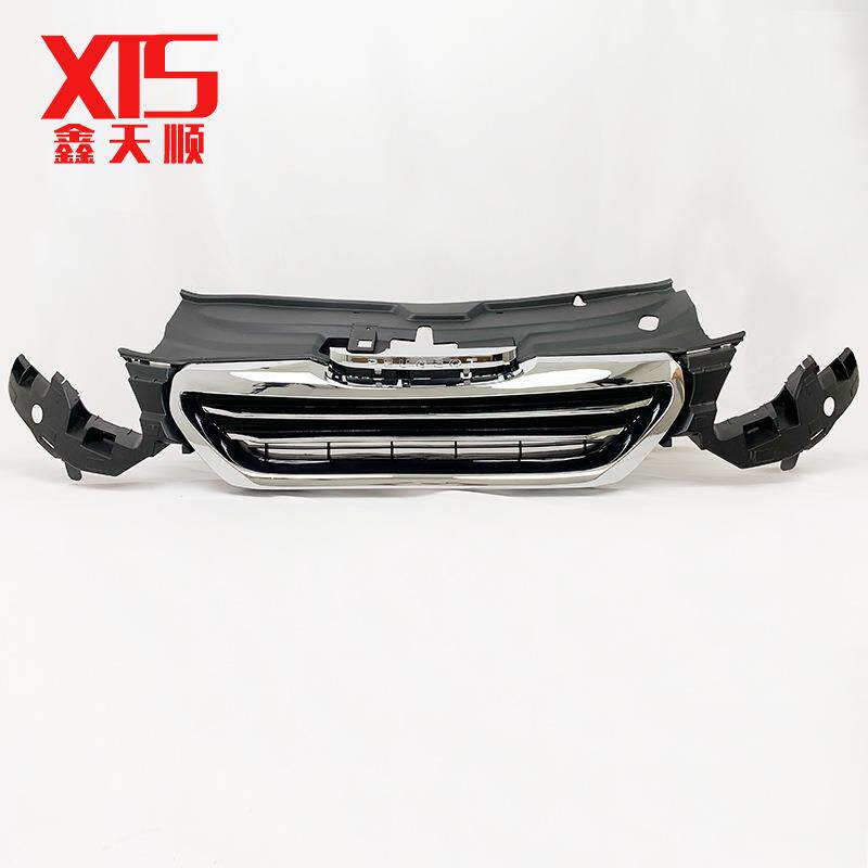 适配东风标志2008中网总成中网亮条中网格栅电镀2008前杠中网总成