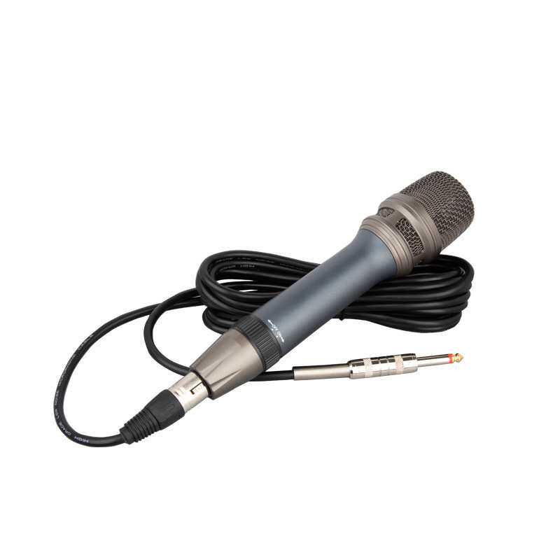 专业有线手持麦克风 KTV家用舞台演出电脑弹唱声卡直播动圈话筒