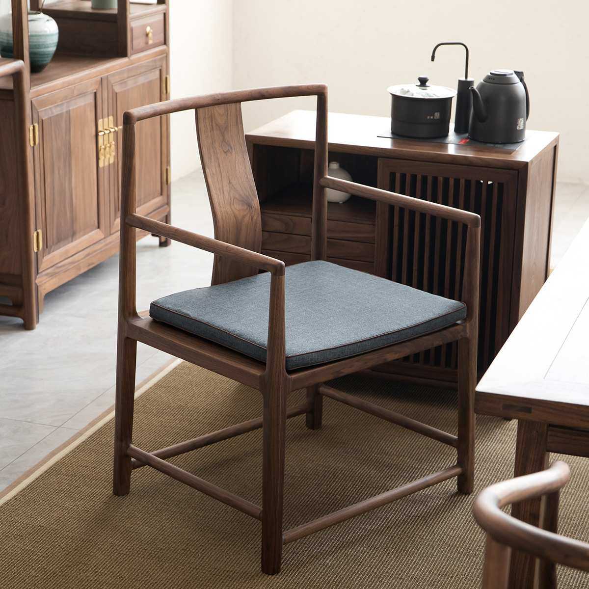 新中式茶椅子茶台实木主人椅办公椅小圈椅黑胡桃木书桌椅餐椅家用,模玩/动漫/周边/娃圈三坑/桌游,模型制作工具/辅料耗材,淘宝优惠券,粉丝福利购,淘宝优惠卷