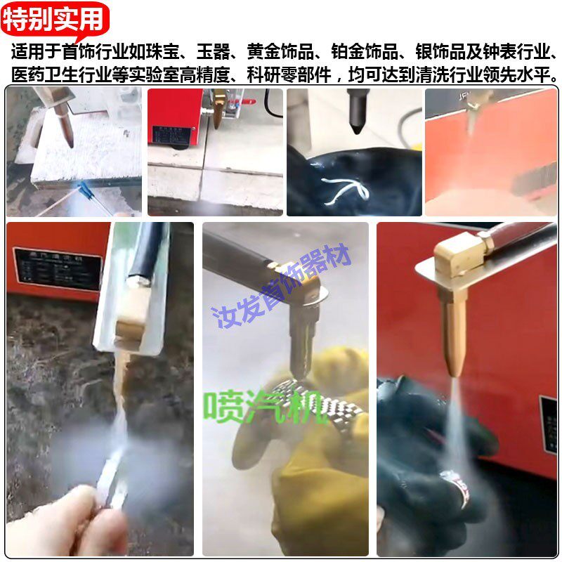 汝发6升蒸汽机清洗机高压清洁高效加压水蒸气机镀金清洗电金HYT6L