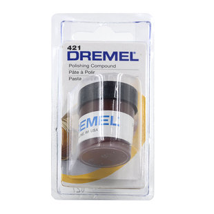 琢美Dremel抛光膏打磨金属 塑料 石材 玻璃 抛光400目增亮421