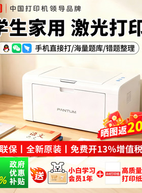 奔图P2506W黑白激光打印机旗舰