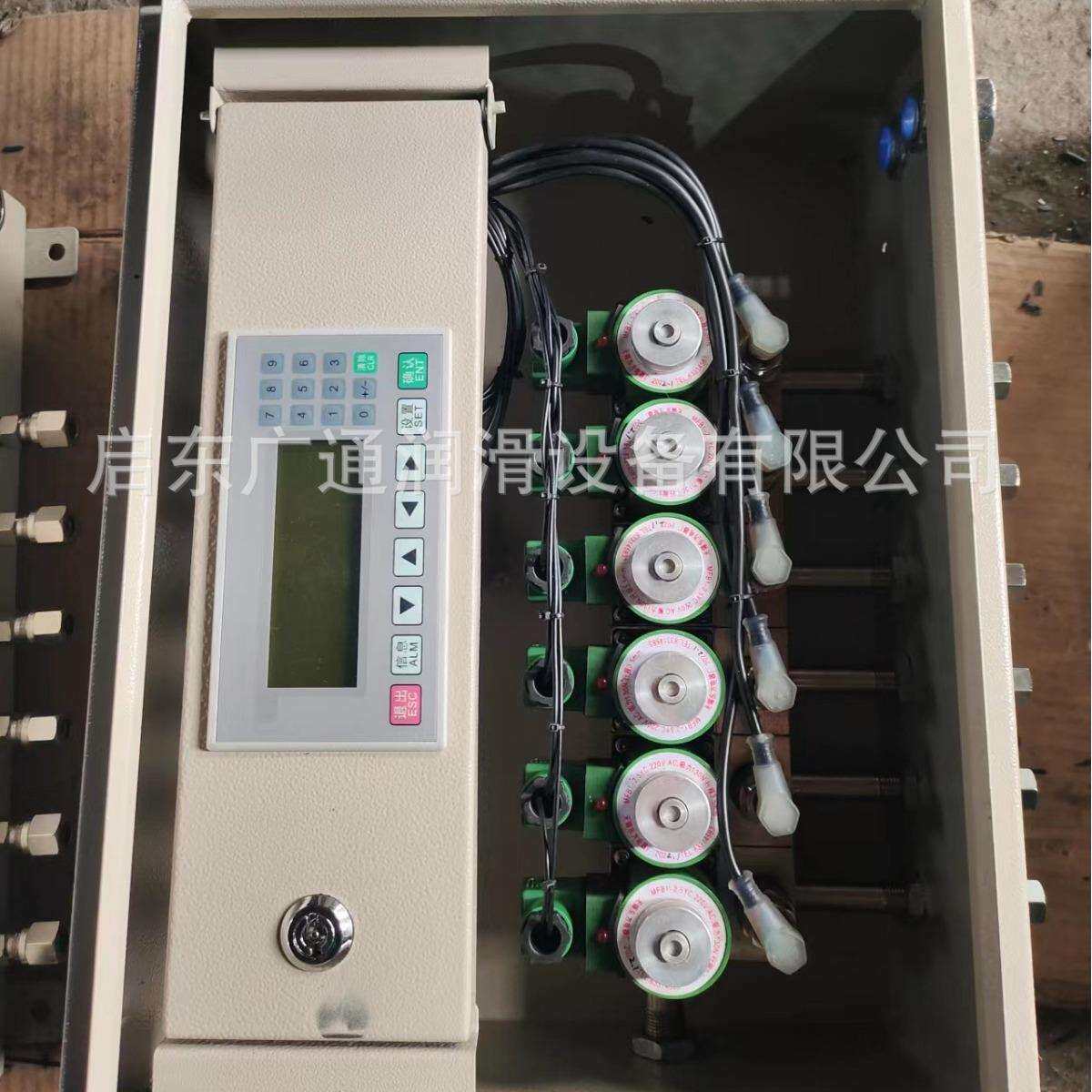 厂家信誉销售QJDL-24.QJDL-220-24智能分油器电磁给油器集成