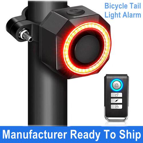 Rechargeable Waterproof Wireless Remote Bike Anti-theft