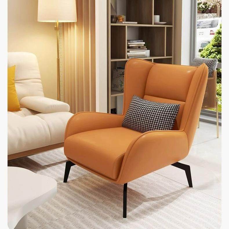 意式极简沙发椅家居客厅单人沙发椅轻奢懒人躺椅舒适休闲老虎椅子,电子元器件市场,其它元器件,淘宝优惠券,粉丝福利购,淘宝优惠卷