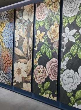 轻奢岩板连纹大板背景墙1200x2400仿大理石贝佳斯Sintered Stone