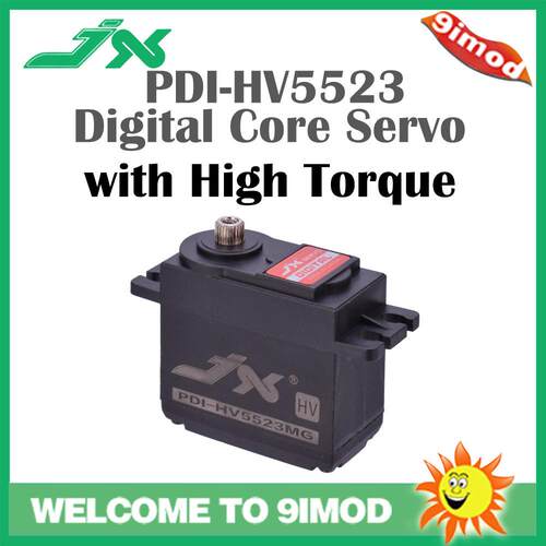 JX极限 PDI-HV5523MG舵机 23KG数字金属齿航模铁芯舵机