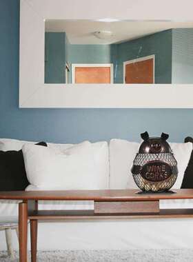 TOOARTS小猪瓶塞罐家居装饰品金属工艺品 桌面装饰摆件