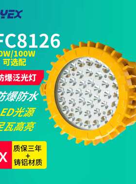BFC8126 LED防爆泛光灯70W吊杆式 侧壁式led防爆灯仓库厂房车间灯