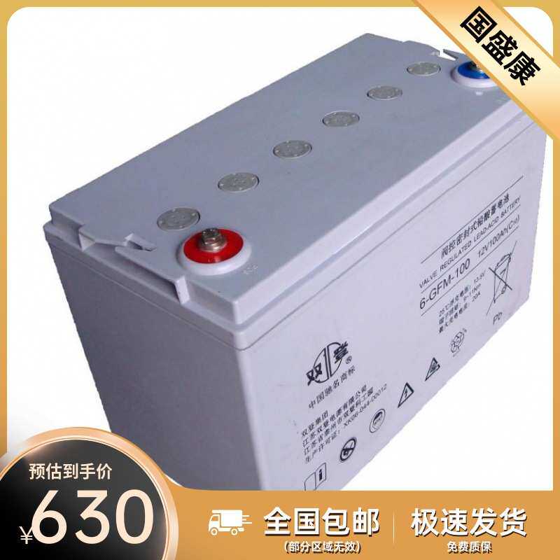 双登12v100ah电池6-GFM-100太阳能光伏基站直流屏UPS电源用蓄 电