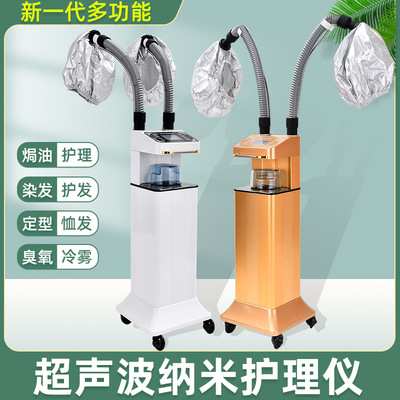新款多功能超声波O3活氧生化仪焗油机理发店养发馆护理美发蒸汽机