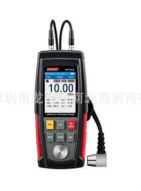 WINTACT WT100A超声波测厚仪电池数字宽度测量仪超声波测厚仪英文