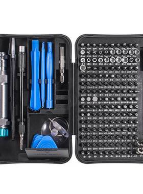 WEEKS手机电讯维修螺丝批工具 多用170合1S2钢铝制手柄螺丝刀套装