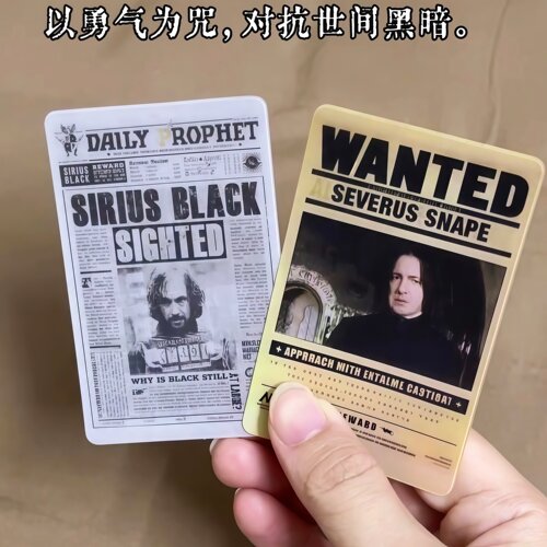 哈利波特预言家日报光栅卡