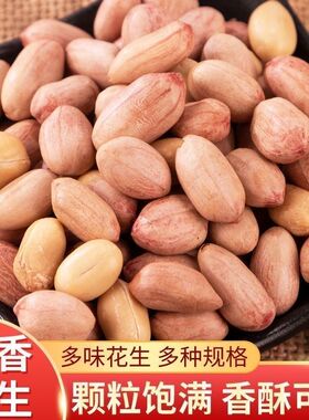 【酥脆停不下来】五香花生米烤花生香酥爽口咸香美味下酒菜即食-J