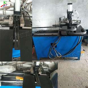 全自动液压双弯机 电动不锈钢管弯管机 台式扁圆管自动折弯机