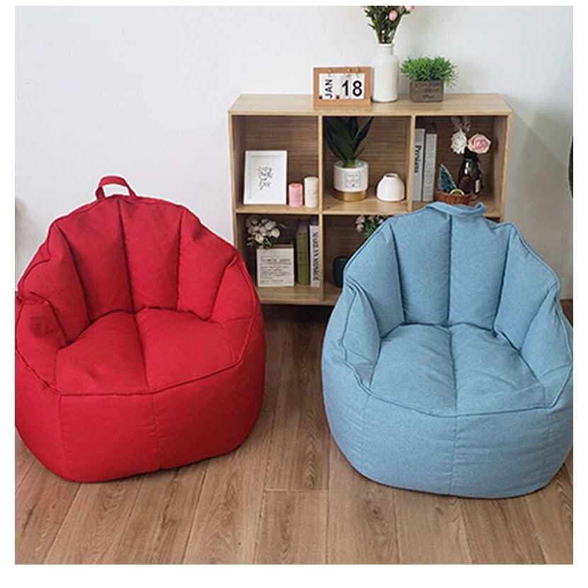 懒人沙发榻榻米布套无填充 单人椅 简约沙发椅 客厅卧室豆袋椅套