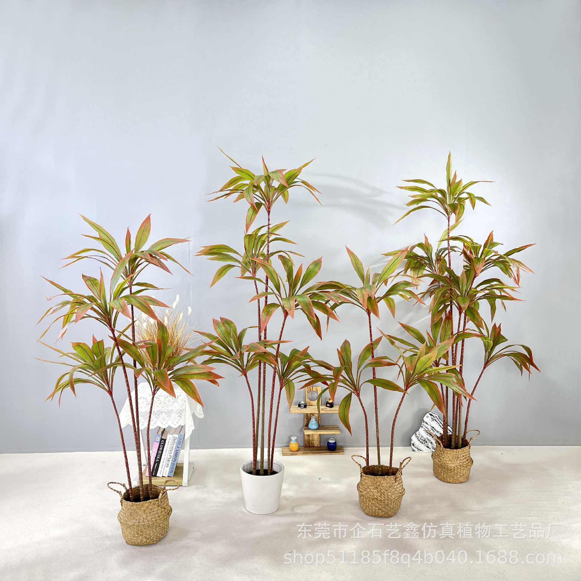 仿真绿植朱蕉铁树盆栽北欧家居室内客厅大型仿生植物盆景落地装饰