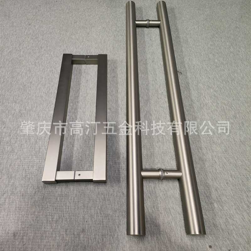 高汀五金星级酒店不锈钢材质豪华圆形精美新浴室淋浴房门拉手把手