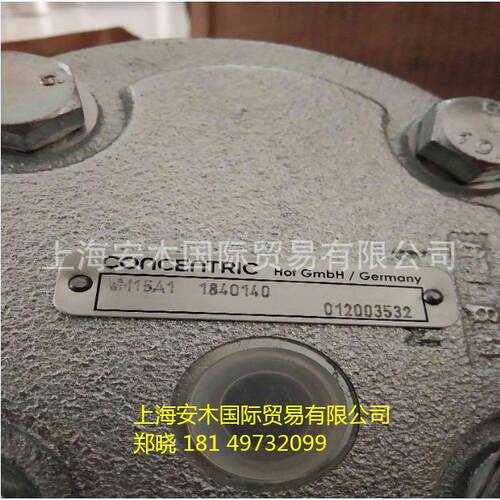 CONCENTRIC油泵齿轮泵WP03B1B-012-R-22-NA-124N