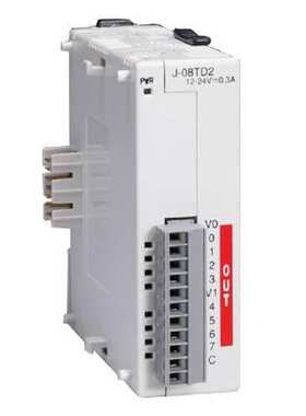 捷太格特电子 J-08TD2  可编程序控制器 8点输出模块 JTEKT