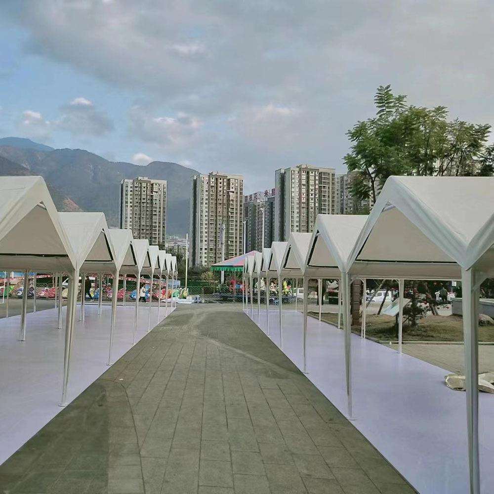 网红房式地摊摆摊帐篷家用活动夜市移动雨棚四角集市遮阳蓬停车棚