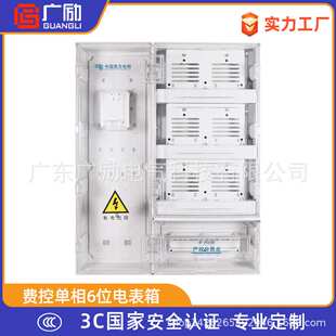 防雨非金属费控单相六户 供电局智能电表箱 南方电网旧区改造表箱