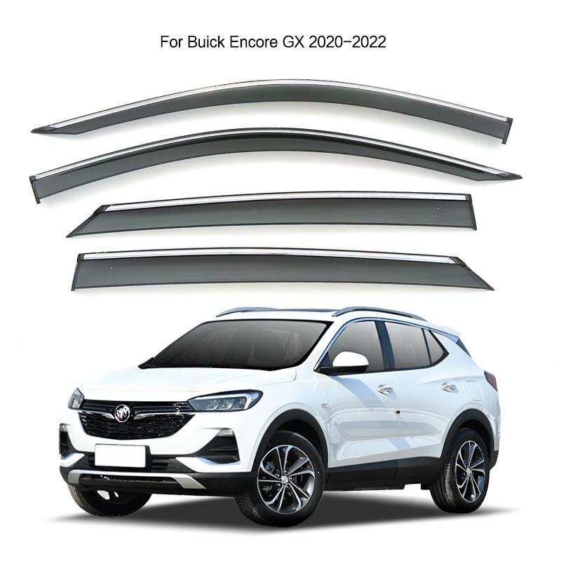专用别克昂科拉GX晴雨挡Buick Encore GX 2020-2022注塑车窗雨挡