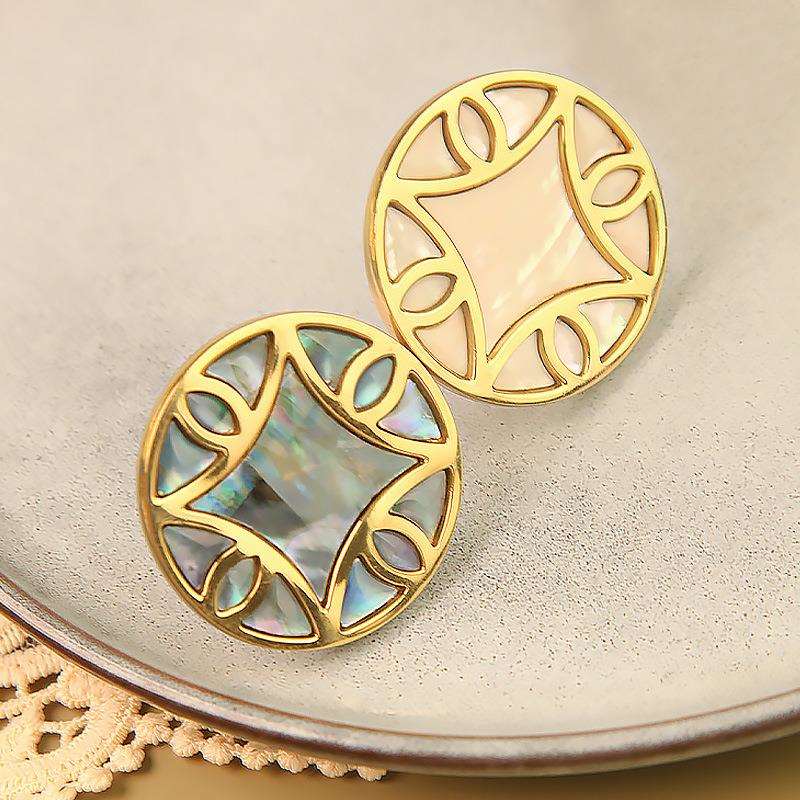 轻奢法式复古贝壳拉手衣橱衣柜门柜把手抽屉鞋柜家具手柄