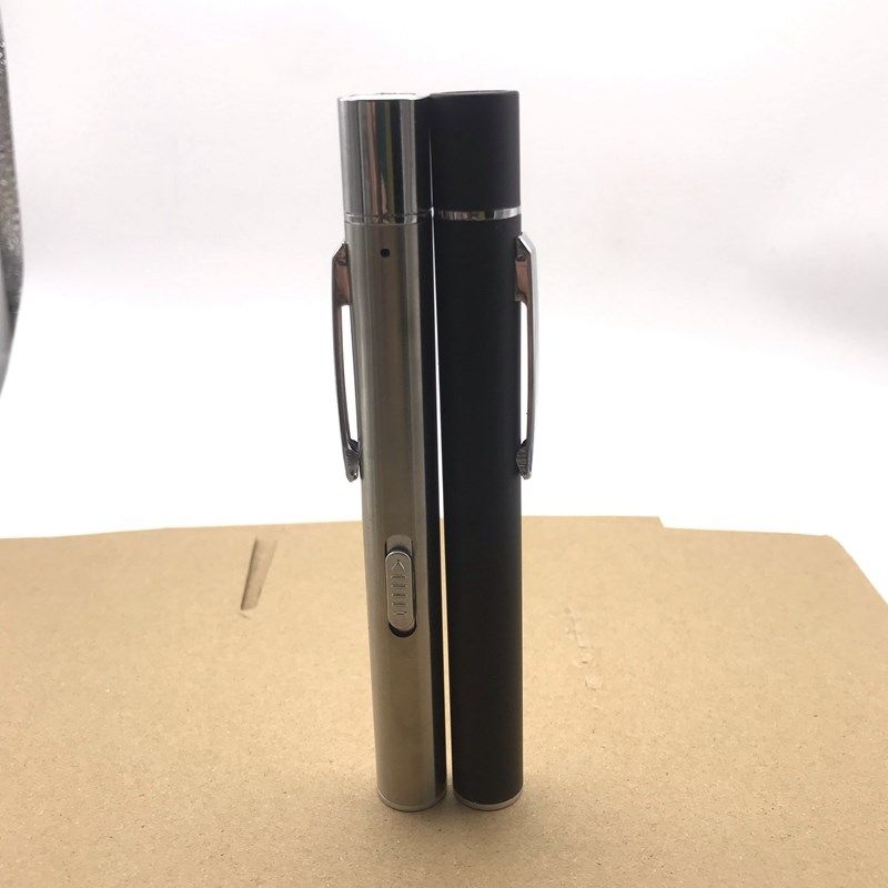 三合一手电筒 USB充电尾盖磁吸紫光验钞灯 红外线趣味激光逗猫笔