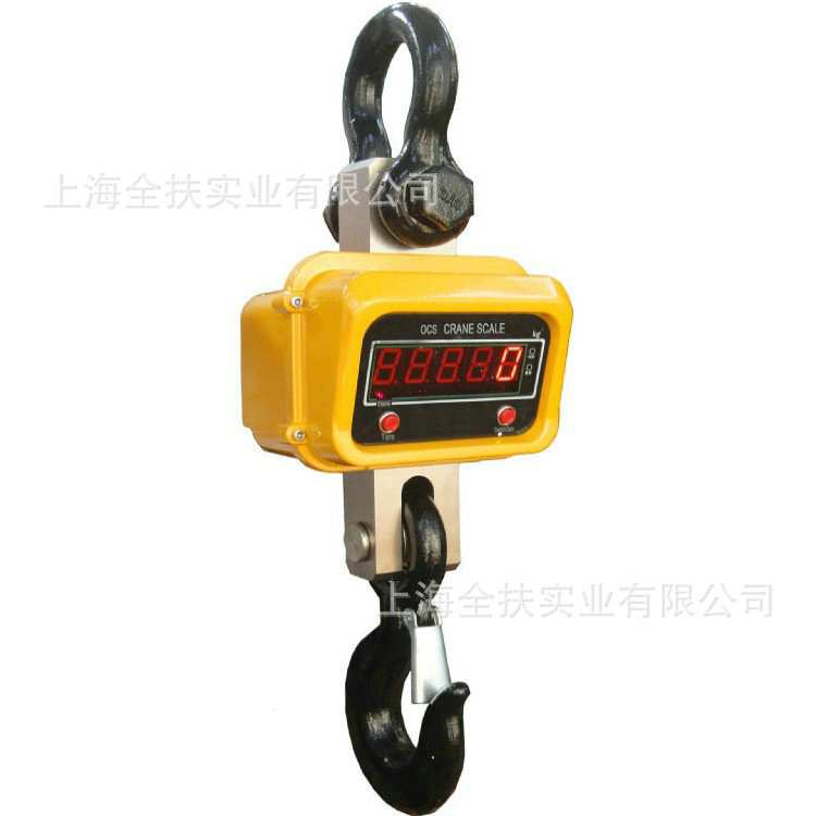1吨直视式吊钩秤 0.2kg工业级高精度吊秤 仓储物流/钢材加工专用