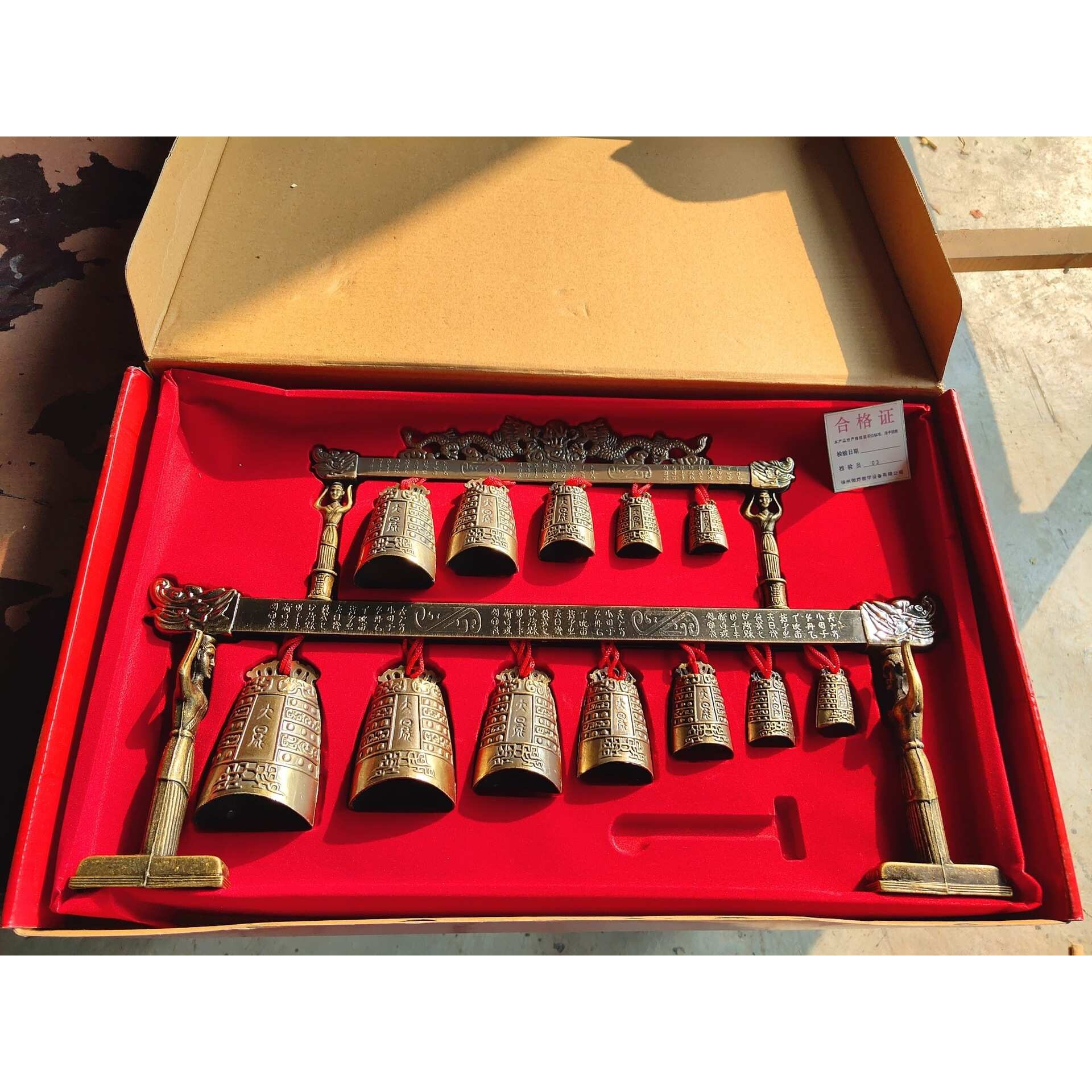 小编钟教学模型历史教室仿青教学器材
