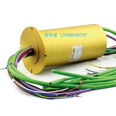 工业总线滑环过孔导电滑环旋转导电环集电环电滑环 6 12 24 36路