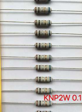 绕线电阻KNP2W0R11R0R2渡锡铜线,,