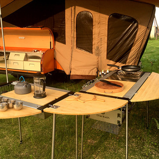 喜登乐 IGT桌框架平替雪峰配件户外野餐露营桌子配件桌腿桌板灯杆