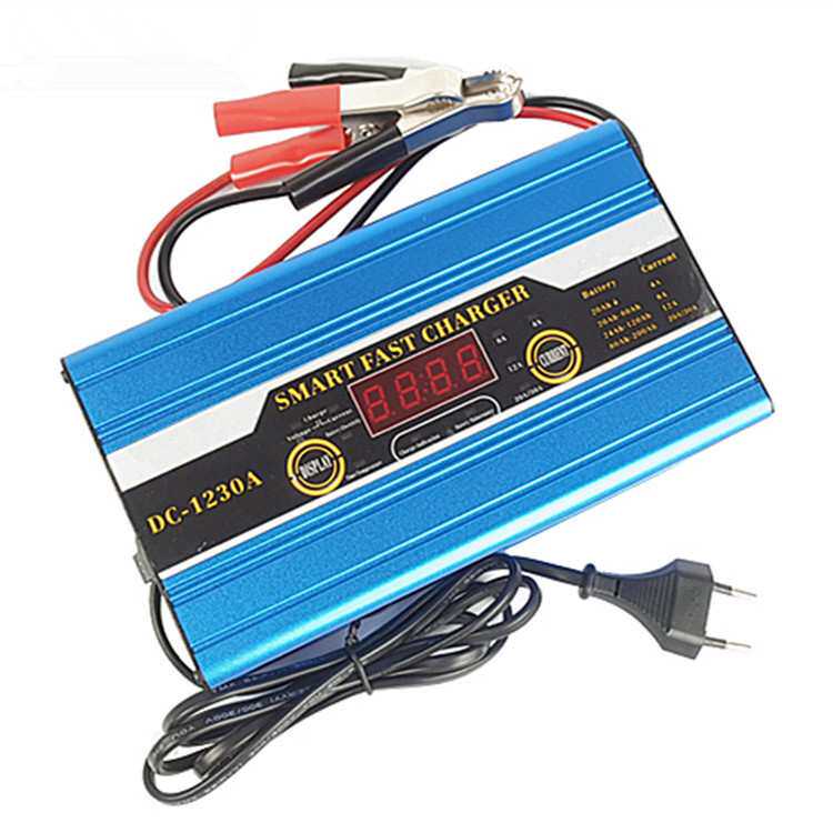 卡迪普 智能带显示 12V20A 汽车电动车铅酸蓄电池 电瓶充电器厂家