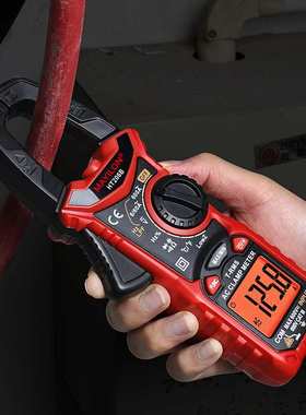 麦仪龙数字钳形万用表钳表电流表钳形表HT206B/D电容测量智能跨境