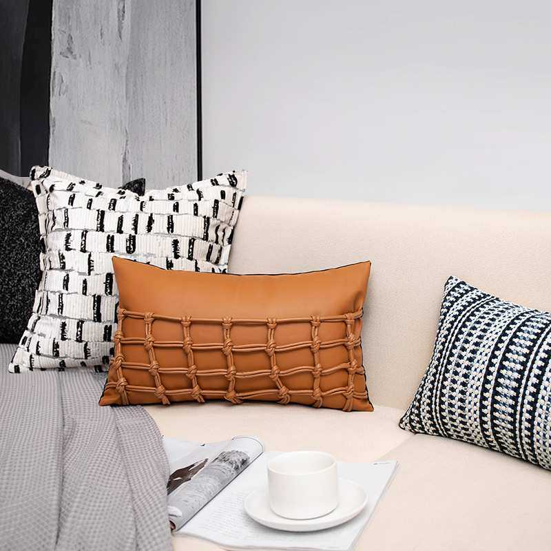 现代轻奢风黑白柔软绒布肌理抱枕客厅沙发靠垫高级感床头腰枕,模玩/动漫/周边/娃圈三坑/桌游,模型制作工具/辅料耗材,淘宝优惠券,粉丝福利购,淘宝优惠卷