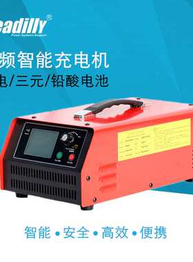 锂电池充电机24V40A50A60A80A100A智能高频充电器 叉车充电机