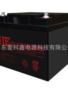 HE蓄电池HB-1238 HE 12V38AH 通信基站 太阳能路灯免维护电池
