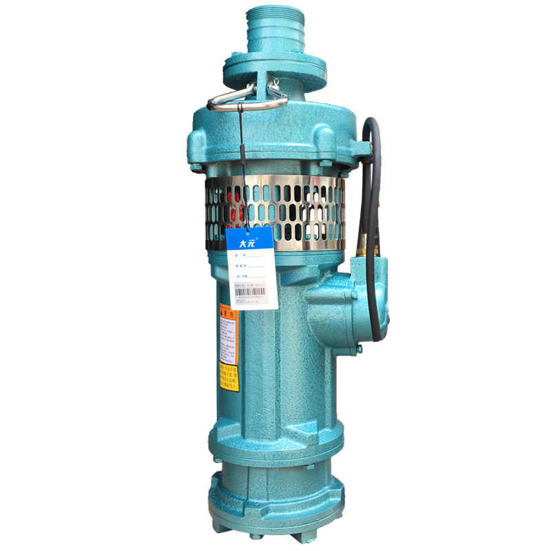 浙江QY油浸式清水潜水泵 抽水农用船用喷泉高扬程5.5KW-11KW