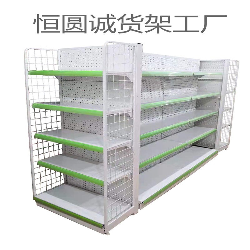 惠超州市货架厂家东莞单面商超便利店货架挂面深圳展示架零食双件