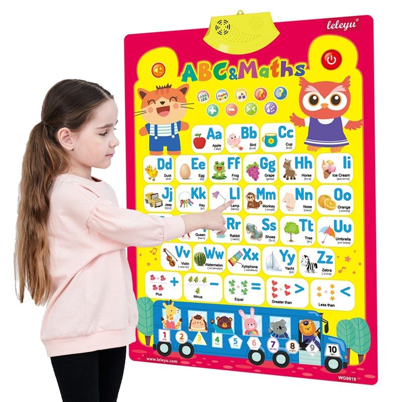 热销英文字母单词ABC数字形状学习有声挂图益智英语玩具趣味儿童,玩具/童车/益智/积木/模型,玩具挂图/认知卡,淘宝优惠券,粉丝福利购,淘宝优惠卷