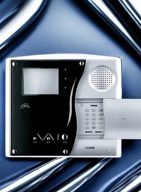 安居宝HY-152BVD黑白屏室内机可视对讲门铃04D款分机4寸屏ANJUBAO