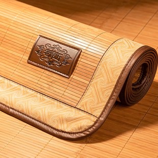 老席匠凉席竹席夏季家用可折叠直筒双面正反两用夏天裸睡席子定制